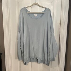 Light Blue Oversized Sweater